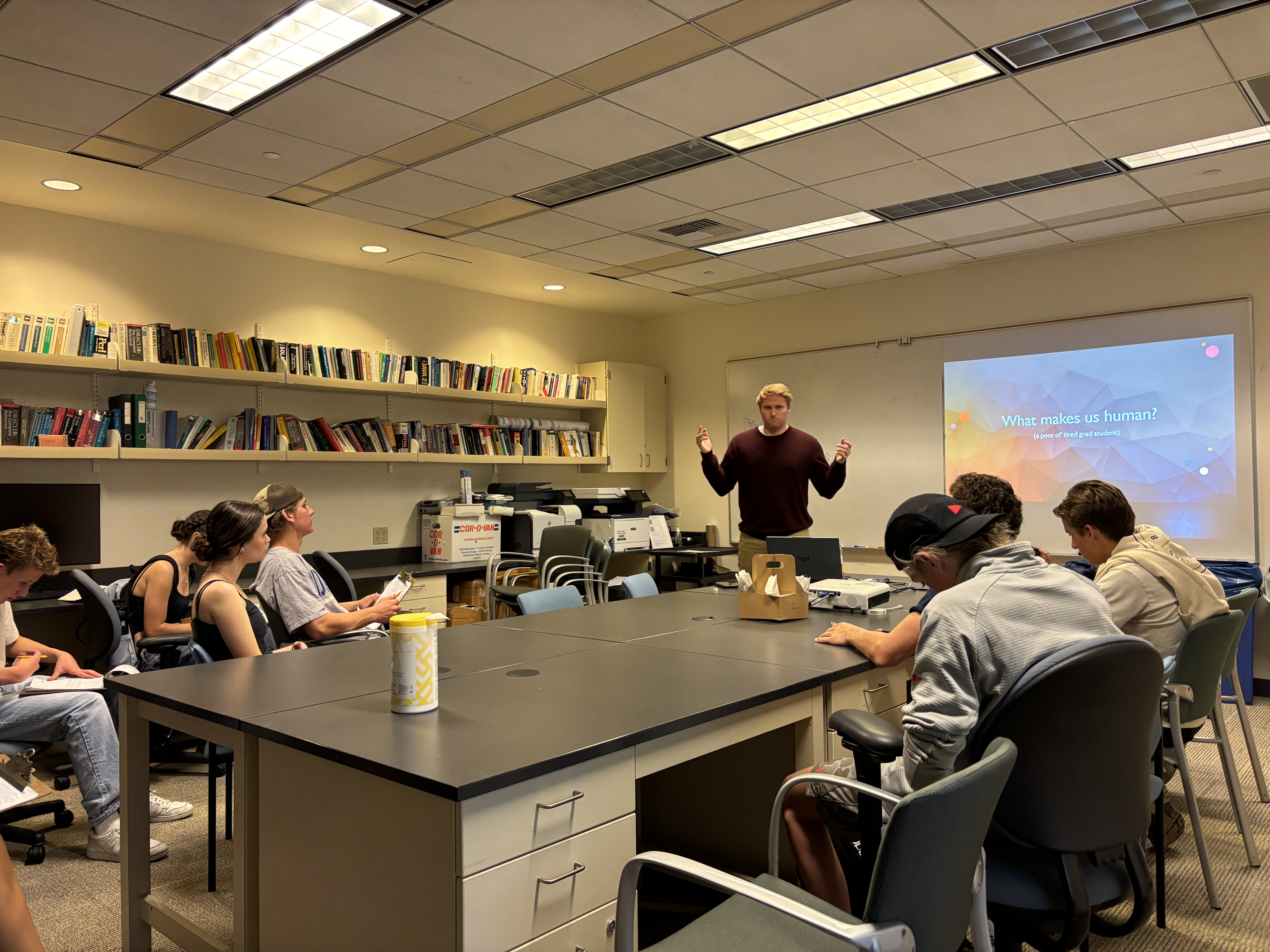 Fitz from the Subramaniam Lab explains his research on brain organoids