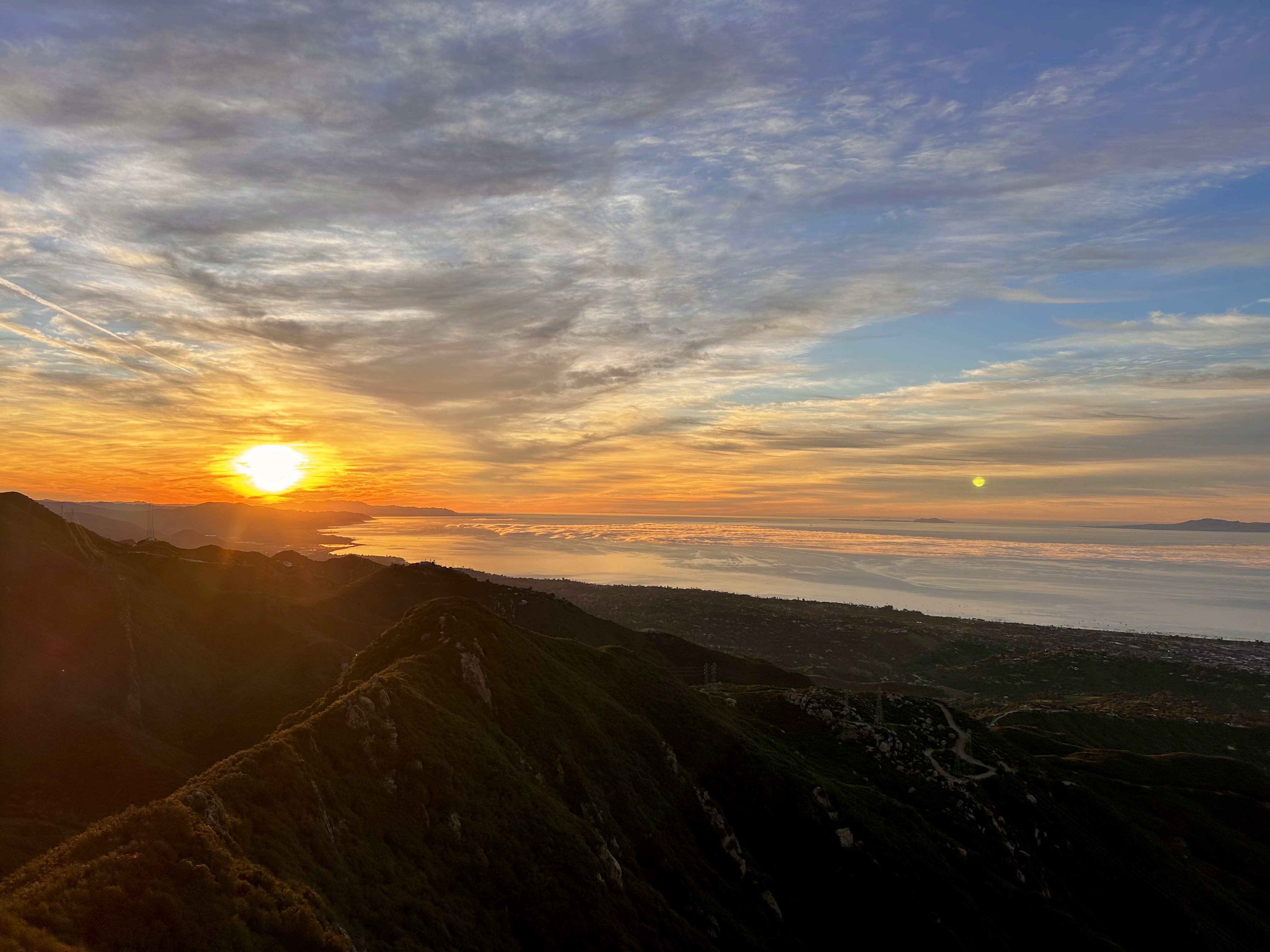 Santa Barbara sunrise view